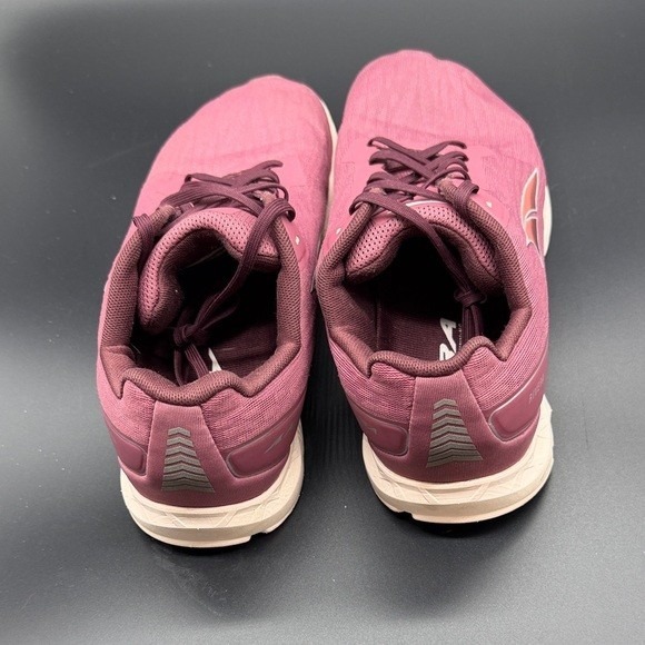 Altra Rivera Women's 10.5 Athletic Running Shoes Rose Coral Maroon 508731 - Picture 6 of 7